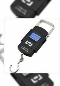 Cân điện tử mini 50kg độ chính xác cao màn hình LCD sáng cân đa năng cầm tay nhỏ gọnTặng Kèm Pin - Cân Hành Lý Điện Tử Cầm Tay Mini Màn Hình Sử Dụng LCD HD Sáng - Cân Tối Đa 50kg