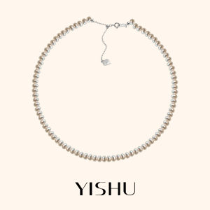 YISHU | Natural Freshwater Pearl Necklace Baroque Shape Womens Style
