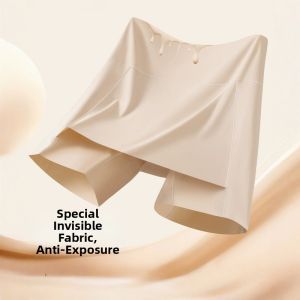 Lightweight Anti-peeking Anti-rolling Non-pinching Dual-function Safety Shorts