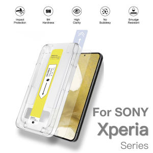 For SONY Xperia 1 5 10 IV V III VI VII Ace 1IV 1V 5IV 10III 10IV 10V 5V II Screen Protector Tempered Glass Dust Free With