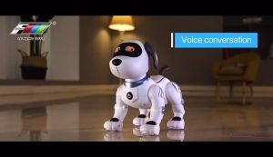Remote Control Robot Dog Toy Electronic Stunt Puppy Voice Control Programmable Interactive with Commands Sing Dance Bark