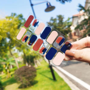 Nail Stickers Full Stickers 14 Stickers Ins Bright Star Frosted Gilding Star Moon Nail Sticker Disposable Nail Applique Blooming Style