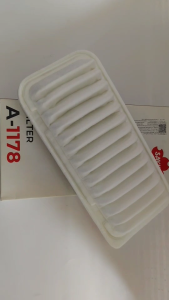 กรองอากาศ วีออส VIOS ปี 2003-2006 เจน 1 โฉมแรก ยี่ห้อ SAKURA A-1178 ไส้กรองอากาศ 17801-21030 ไส้กรองอากาศ ซากุระ