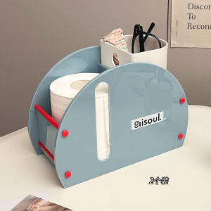 Hộp Đựng Khăn Đa Năng Có Ngăn Để Bàn TV Hộp Đựng Đồ Dùng Gia Đình Hộp Đựng Khăn Giấy Hộp Đựng Khăn Cho Phòng Khách Và Bàn Trà