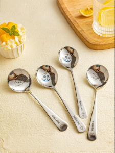 MODERN SWEETHOME | Children Personal Stainless Steel Spoons