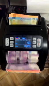 Automatic Currency Money Counter with LED Display UV/MG ake Money Equipment Support Philippine 1000peso For Financial Banks Supermarket Store