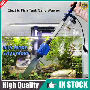 2วัน⭐คลังสินค้าท้องถิ่น⭐ 110โวลต์/220โวลต์ที่มีประสิทธิภาพดูดพิพิธภัณฑ์สัตว์น้ำไฟฟ้ากาลักน้ำดำเนินการปลาทรายเครื่องซักผ้าสูญญากาศกรวดน้ำเปลี่ยนกาลักน้ำกรองทำความสะอาด