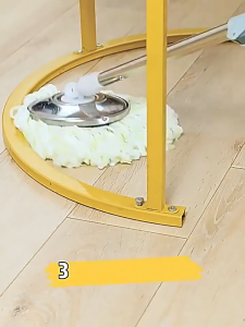 Goldstar Mop With Spinner Mop Wet And Dry & Bucket Magic Spin Tornado Mop 360 Easy Rotating Map Floor Cleaning Flat Mop