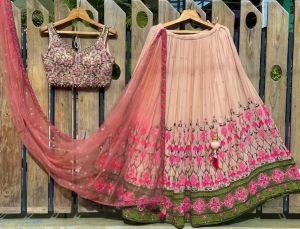[PRE-ORDER] SEMISTITCHED LEHANGA CHOLI {ETA:2025-12-31}