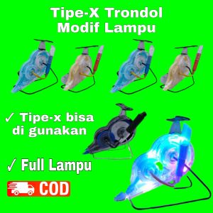 Ready Promo TIPE-X Tipe X TRONDOL LED LAMPU VIRAL