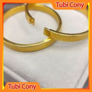 Vòng Tay Bát Nhã Tâm Kinh bằng Titan Không đen Không rỉ màu vàng 037R0404 - Hình tròn Đủ size - Bao đổi trả trong vòng 07 ngày nếu sai hình sai sản phẩm