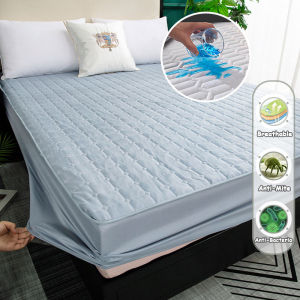 Không thấm nước màu trơn tấm ga trải giường tất cả bao gồm tã bông vỏ bọc nệm Ga Trải Giường 1m2/1m5/1m8