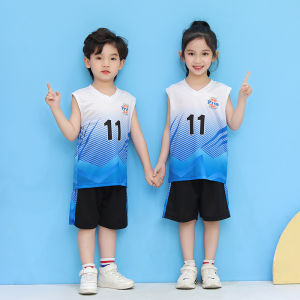 Kids Basketball Wear Suit Kindergarten Performance Clothes Primary and Secondary School Students Boy Girl Baby Boys Training Basketball Jersey