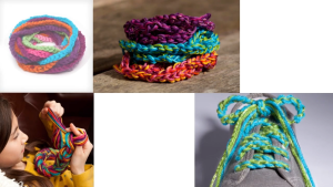 Year End Sales | Craft Tastic DIY Finger Chrocet String Hndmade Fashion Crafts Kits Activity Set DIY CTE41