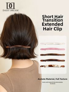 DAISY DREAM | Transition Short Hair Styling Clamp for Back Head Accessories