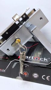 Kunci Pintu kamar Ukuran kecil 15cm(ASLI HARLOCK)Kunci kamar Handle KOTAK Model Minimalis Terbaru SN