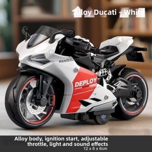 JUWEI | Mimicking Real Alloy Motorcycle Toy Model