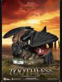 Beast Kingdom Dragon Trainer Night Fright No Toothie Collectible Statue Level Toy Display Piece Ideal Gift for Ages 8+. 