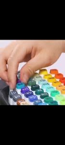 SYB 80 Color Alcohol Marker Art Marker Highlighter Pen Set Color Calligraphy Pen Set Marker Pen