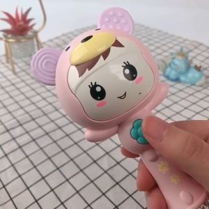 Payoe Tongkat Rattle Stick Genggam Mainan Tongkat Teether Musik