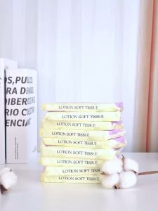 Premium 4-Ply Facial & Lotion Tissue Combo Pack - 1 Bag Facial Tissue & 2 Bags Lotion Tissue - Eco-Friendly & Gentle Skin Care