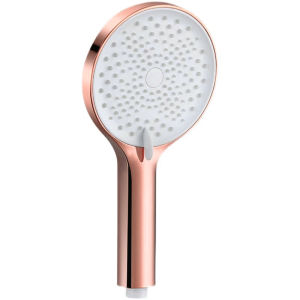 Pressurized Large Panel Rose Gold Shower Head
