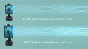 XPOWER FM-88W Aircooler Mobiler Mist Utility Ventilator Outdoor Misting Fan Air Humidifying Fan