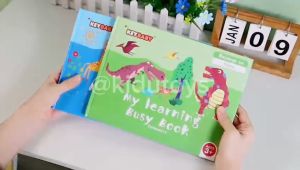 Buku Aktivitas Anak Busy Book Quiet Book Sticker Book My Learning Busy Book Kidu Toys