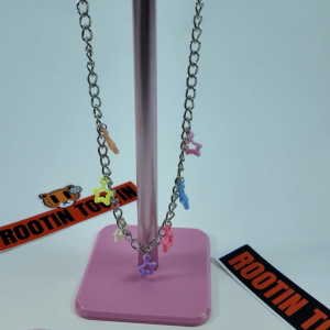 ROOTINTOOTIN | RTTT : STAR CHAIN NECKLACE | สร้อยคอจี้ดาว Y2K โซ่เงิน