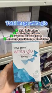 BUY 3  FREE 1【READY STOCK】100% Original Total Image Whita Glo L-Glutathione 400mg 30 capsules (Whitening Supplement)