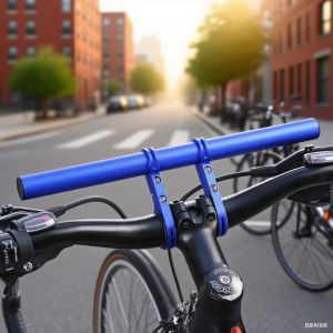 NPY 30cm Bicycle Handlebar Extended Bracket for MTB Headlight Mount Extented Bar Road Mountain Bike Extender Rack Parts