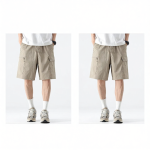 BALENO | Summer Outdoor Loose Work Shorts Men 5-Pocket Quick Dry 5th Length