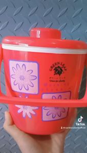 Green Leaf 1235 Unix Rantang Tunggal THERMO/Termos nasi/Termos ES Batu 15 Liter