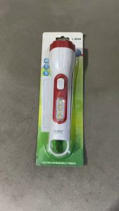 Luby Senter Tangan LED Super Terang L-8908 1W + 3W COB Light LED Rechargeable 8 JAM