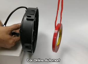 [CAS] 12V 80W High Speed Performance Car Air Conditioner Water Tank Electronic Fan Cooling Fan for Engine & Radiator