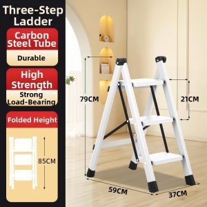 YYBAIO | Foldable Extendable Two-way Step Ladder