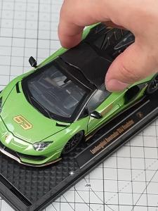 Mô Hình Xe Thể Thao Lamborghini Aventador SVJ LP780-4 Tỷ Lệ 1:32 Có Đèn Và Âm Thanh Đế Kim Loại Đồ Chơi Sưu Tập Dành Cho Bé Trai