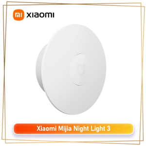 Xiaomi | Xiaomi Mijia Night Light 3 Motion Sensor Light 2700K Warm White 600mAh Rechargeable 120° Detection Magnetic Installation