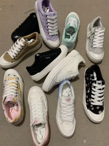 American Single Remaining Brand Canvas Shoes Womens 42 Plus Size Size 41 Export Soft Bottom Tail Single One Pedal Shoes