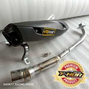 KNALPOT RACING ROB1 MOTOR BEBEK VEGA R ZR JUPITER Z Z1 SUORA X 110 LAMA SUPRA FIT ASTREA GRAND C70 CRTPTON SMASH SHOGUN 110 RR