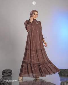 SUDAH READY ✅✅ GHASSANI DRESS STYLE 2 DAN 3 BY NADHEERA LUXURY✅GAMIS NADHEERA TERBARU 2025 INSYALLOH READY FEBRUARI✅