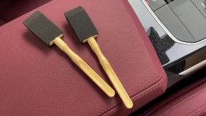 1-100PCS Car Air Conditioner Vent Cleaning Brush Auto Interior Air Outlet Detailing Scrub Sponge Brush Grille Duster Clean Tools