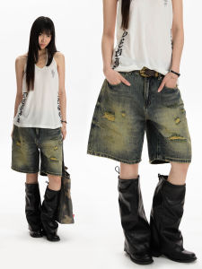 APOCKET | Distressed Denim Casual Shorts Summer