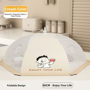 Dustproof and Fly-Proof Food Cover Foldable