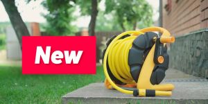 Remax Compact 20m Garden Hose Reel Free Standing and Wall Mounted Paip Getah Cuci Kerata Wall Outdoor Garden Hose with Accessories