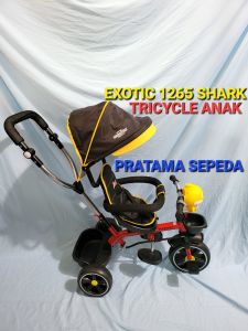Sepeda Anak Roda Tiga Exotic ET-1268 Ada Musik+Lampu