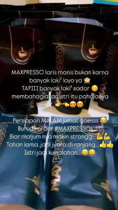 Maxpresso Hwi Original 100% Kopi Ginseng 1 Pouch Isi 5 Sachet