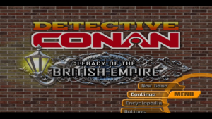 PS2 Game - Meitantei Conan Daiei Teikoku no Isan + English Patch Detective Conan - Legacy of the British Empire