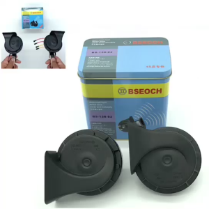 Bseoch Auto Snail Horn Dual Loud Motorcycle Car Universal Accessories 12V
