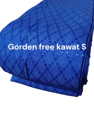 Gorden 2 meter x 2 meter tanpa ring kain gorden berwarna coklat dengan motif kotak-kotak cocok untuk pintu kamar dan jendela dengan dua kaca set gorden murah cuci gudang.